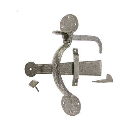 This is an image of Frelan - Valley Forge Suffolk Latch - Pewter available to order from T.H Wiggans Architectural Ironmongery in Kendal, quick delivery and discounted prices.