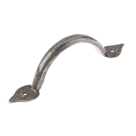 This is an image of a Frelan - Vally Forge 128mm Tear Cabinet Pull Handle - Pewter that is availble to order from T.H Wiggans Architectural Ironmongery in Kendal in Kendal.