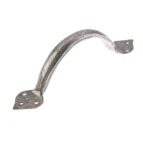 This is an image of a Frelan - Vally Forge 184mm Tear Cabinet Pull Handle - Pewter that is availble to order from T.H Wiggans Architectural Ironmongery in Kendal in Kendal.