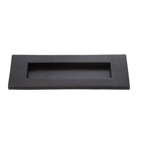 This is an image of Frelan - Valley Forge Letter Plate 300 x 112mm - Black available to order from T.H Wiggans Architectural Ironmongery in Kendal, quick delivery and discounted prices.