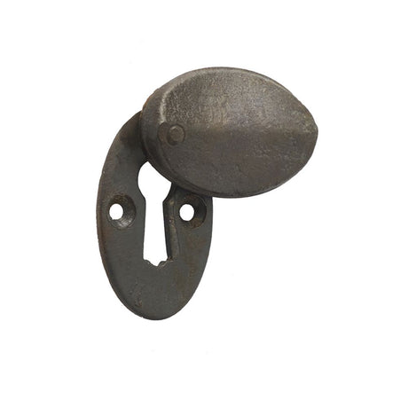 This is an image of Frelan - Valley Forge Oval Covered Standard Key Escutcheon - Beeswax available to order from T.H Wiggans Architectural Ironmongery in Kendal, quick delivery and discounted prices.