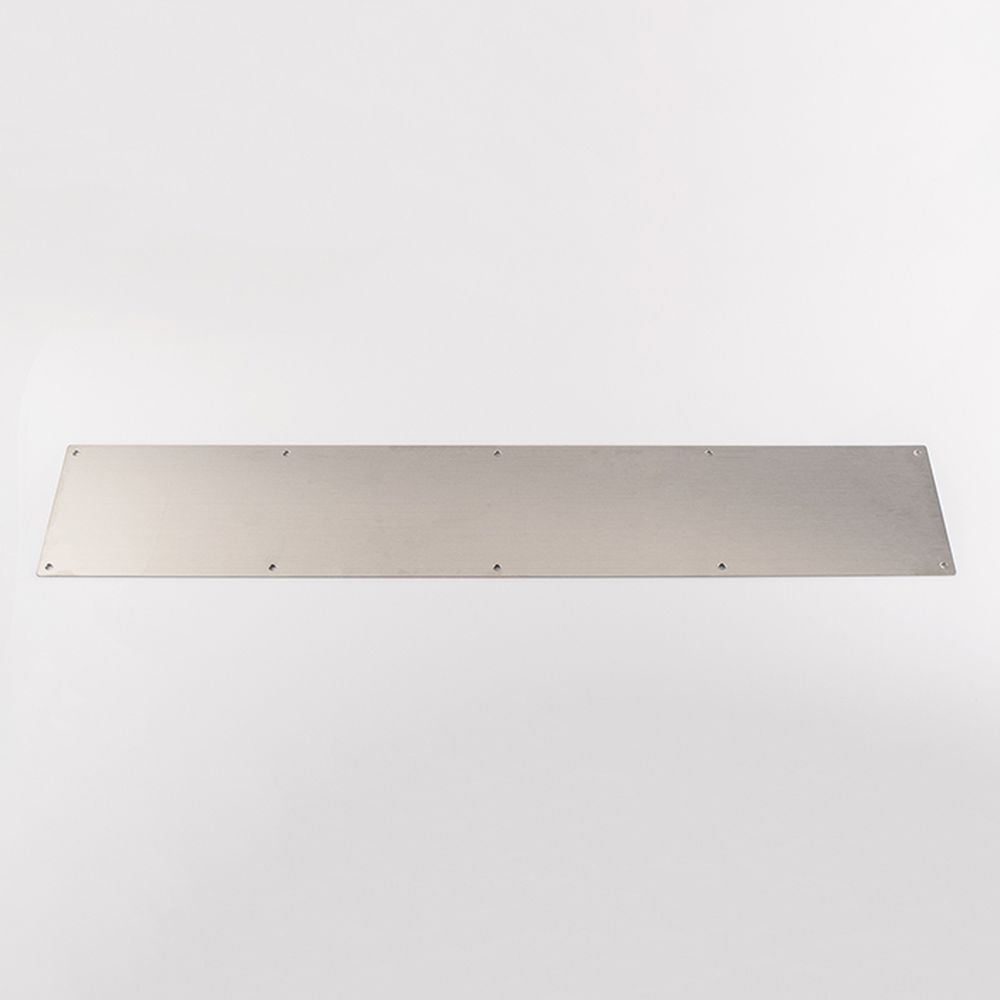 This is an image of Eurospec - Kickplate 815 x 150mm - SSS available to order from T.H Wiggans Architectural Ironmongery in Kendal, quick delivery and discounted prices.