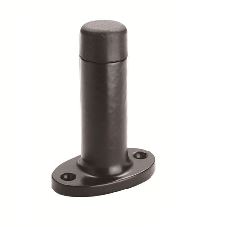 This is an image of Ludlow - Projection Door Stop - Black Antique available to order from T.H Wiggans Architectural Ironmongery in Kendal, quick delivery and discounted prices.