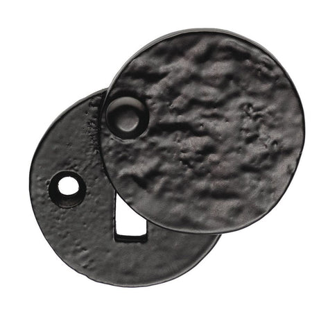 This is an image of Ludlow - Covered Escutcheon - Black Antique available to order from T.H Wiggans Architectural Ironmongery in Kendal, quick delivery and discounted prices.