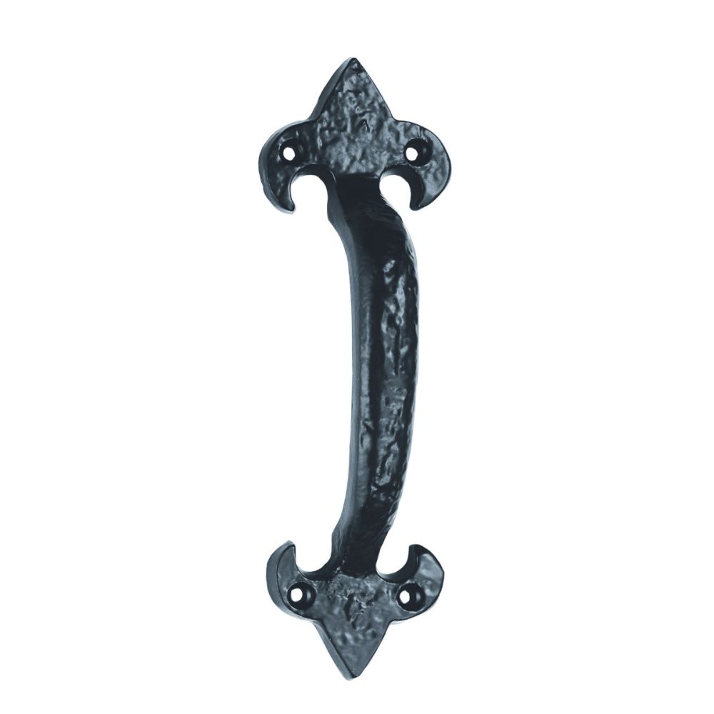 This is an image of Ludlow - Pull Handle 178mm - Black Antique available to order from T.H Wiggans Architectural Ironmongery in Kendal, quick delivery and discounted prices.
