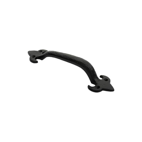 This is an image of Ludlow - Pull Handle 228mm - Black Antique available to order from T.H Wiggans Architectural Ironmongery in Kendal, quick delivery and discounted prices.