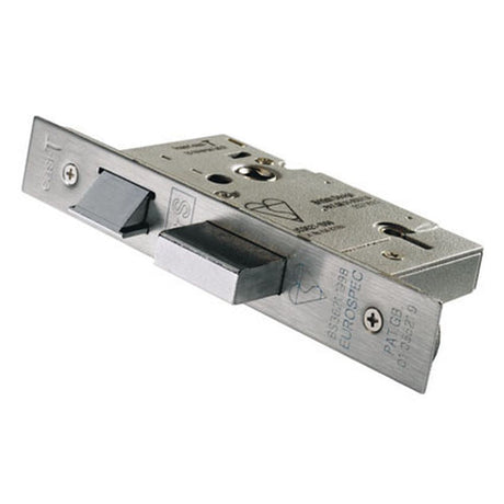 This is an image of a Eurospec - Easi T 5 Lever BS Sashlock 76mm - SSS that is availble to order from T.H Wiggans Architectural Ironmongery in Kendal.