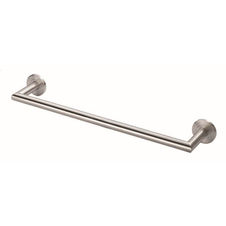 This is an image of a Carlisle Brass - Stainless Steel Single Towel Rail 450mm - Stainless Steel that is availble to order from T.H Wiggans Architectural Ironmongery in Kendal in Kendal.