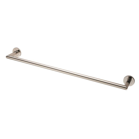 This is an image of a Carlisle Brass - Stainless Steel Single Towel Rail 650mm - Bright Stainless Stee that is availble to order from T.H Wiggans Architectural Ironmongery in Kendal in Kendal.