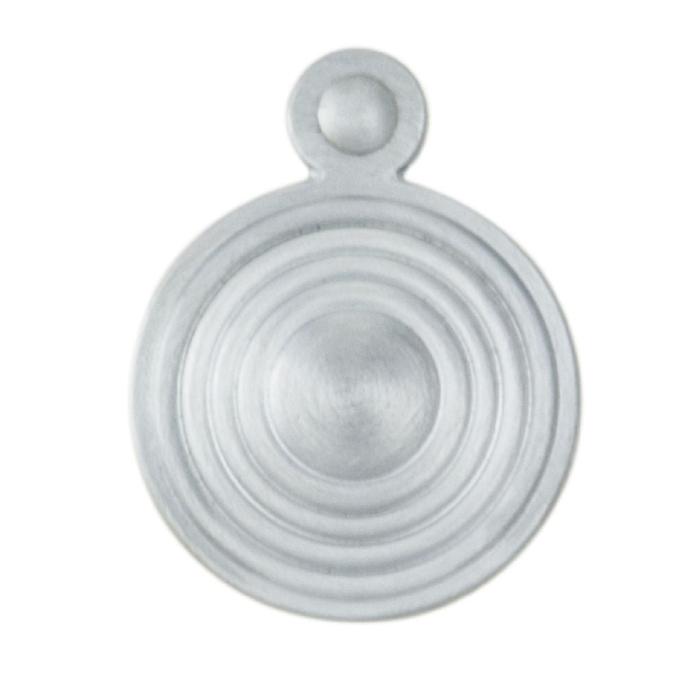 This is an image of Carlisle Brass - Queen Anne Covered Escutcheon - Satin Chrome available to order from T.H Wiggans Architectural Ironmongery in Kendal, quick delivery and discounted prices.