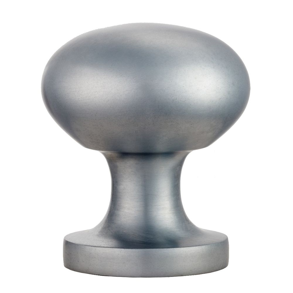 This is an image of Carlisle Brass - Easy Centre Door Knob - Satin Chrome available to order from T.H Wiggans Architectural Ironmongery in Kendal, quick delivery and discounted prices.