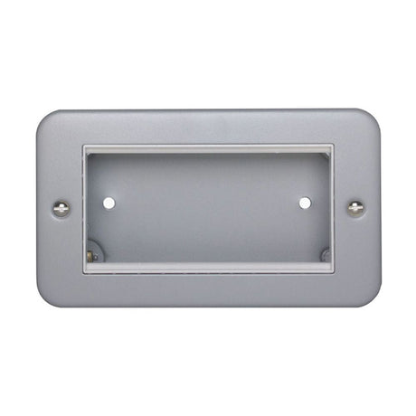 This is an image showing Eurolite Metal Clad Module Plate - Metal Clad mc4modw available to order from T.H. Wiggans Ironmongery in Kendal, quick delivery and discounted prices.