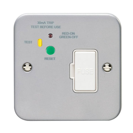 This is an image showing Eurolite Metal Clad RCD - Metal Clad mc5033 available to order from T.H. Wiggans Ironmongery in Kendal, quick delivery and discounted prices.