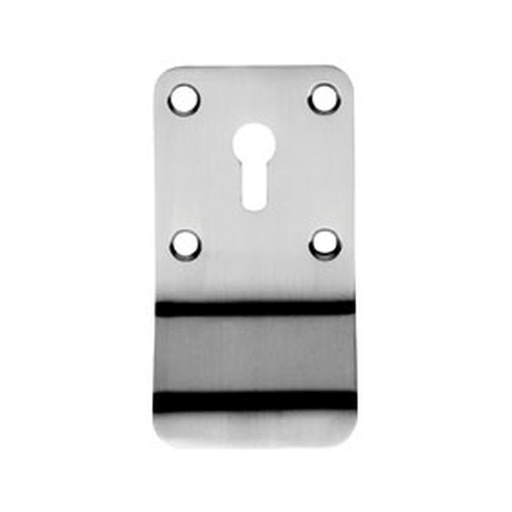 This is an image of Eurospec - Lock Profile Cylinder Pull - Satin Stainless Steel available to order from T.H Wiggans Architectural Ironmongery in Kendal, quick delivery and discounted prices.