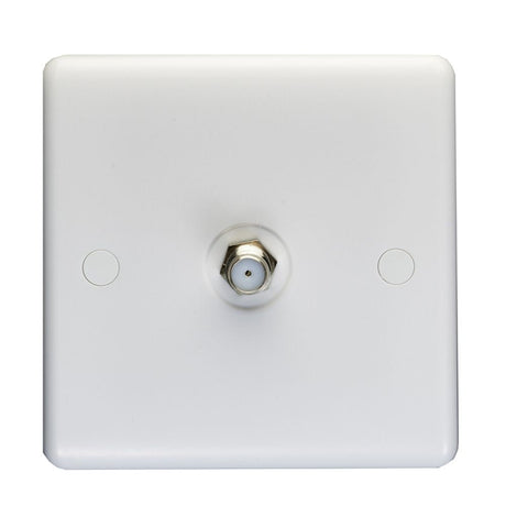 This is an image showing Eurolite Enhance White Plastic TV - White pl4331 available to order from T.H. Wiggans Ironmongery in Kendal, quick delivery and discounted prices.