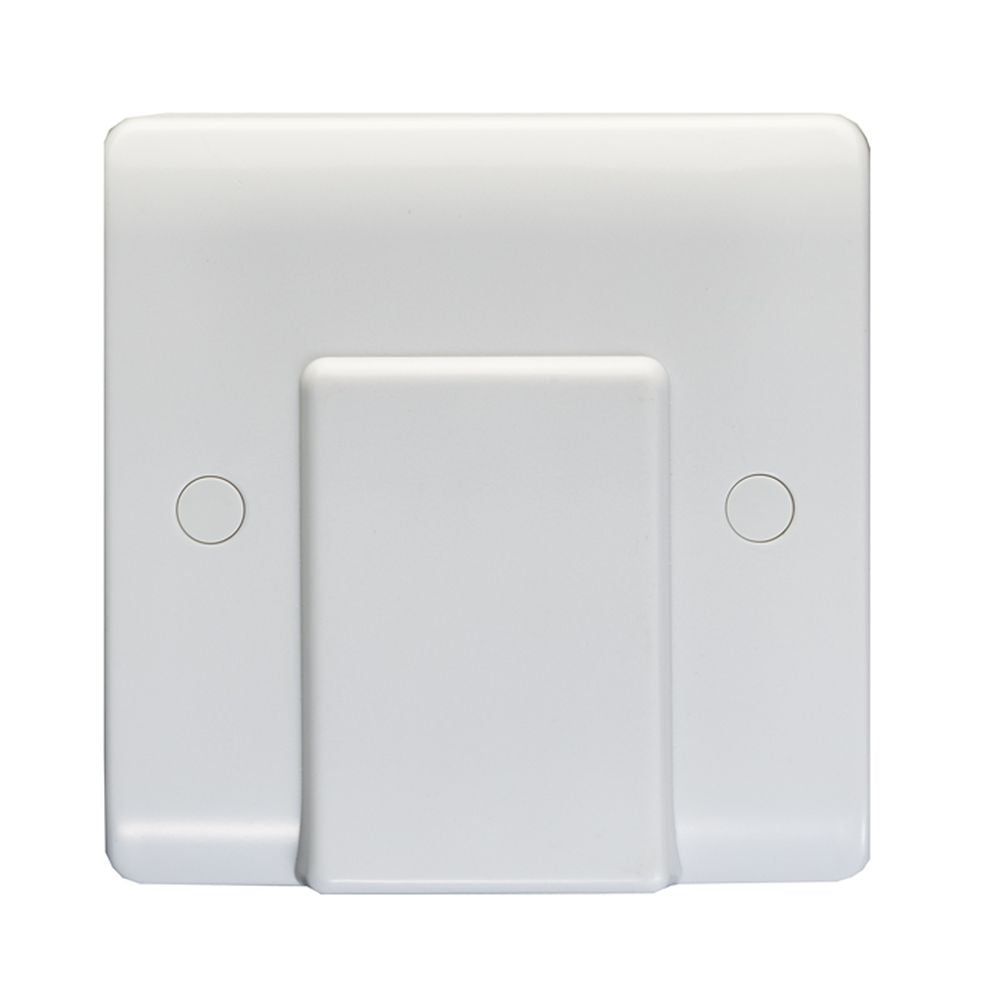 This is an image showing Eurolite Enhance White Plastic Flex Outlet - White pl8220 available to order from T.H. Wiggans Ironmongery in Kendal, quick delivery and discounted prices.