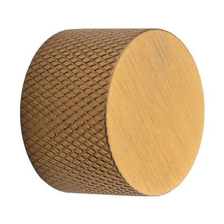 This is an image showing Knurled Dimmer Knob Only - Satin Brass spkdimsb available to order from T.H. Wiggans Ironmongery in Kendal, quick delivery and discounted prices.