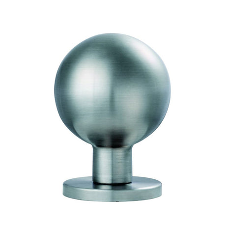 This is an image of Eurospec - Mortice Knob - Satin Stainless Steel available to order from T.H Wiggans Architectural Ironmongery in Kendal, quick delivery and discounted prices.