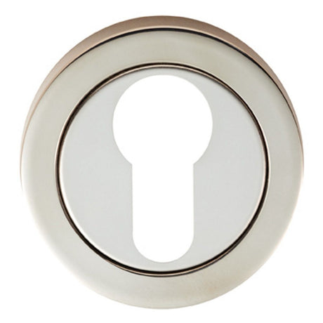 This is an image of Eurospec - Steelworx SWL Escutcheon - Bright Stainless Steel available to order from T.H Wiggans Architectural Ironmongery in Kendal, quick delivery and discounted prices.