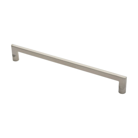 This is an image of Eurospec - Carlton Pull Handle - Satin Stainless Steel available to order from T.H Wiggans Architectural Ironmongery in Kendal, quick delivery and discounted prices.