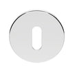 This is an image of Serozzetta - Standard Profile Escutcheon - Polished Chrome available to order from T.H Wiggans Architectural Ironmongery in Kendal, quick delivery and discounted prices.