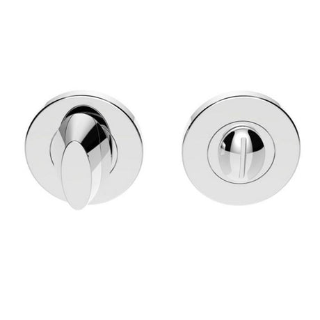 This is an image of Serozzetta - Turn and Release - Polished Chrome available to order from T.H Wiggans Architectural Ironmongery in Kendal, quick delivery and discounted prices.