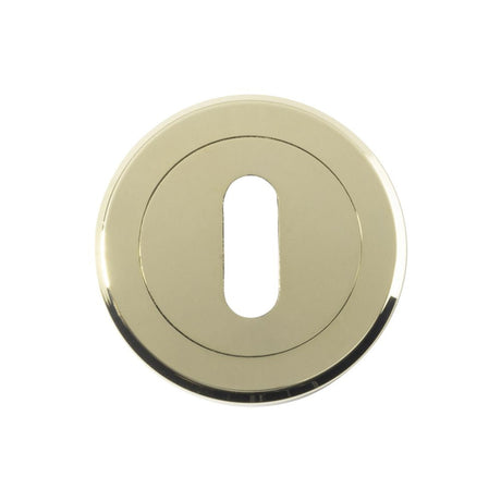 This is an image of Serozzetta - Standard Profile Escutcheon - Stainless Brass available to order from T.H Wiggans Architectural Ironmongery in Kendal, quick delivery and discounted prices.