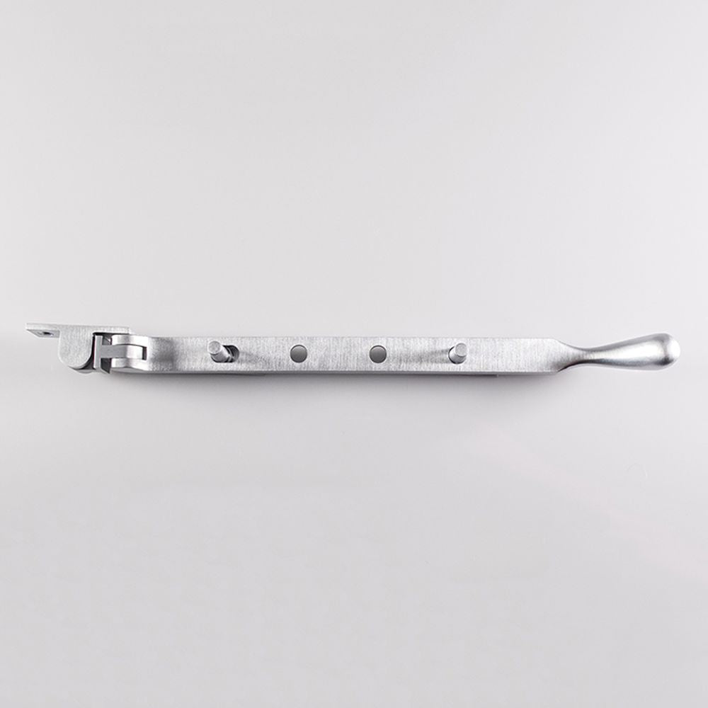 This is an image of a Carlisle Brass - Bulb End Casement Stay - Satin Chrome that is availble to order from T.H Wiggans Architectural Ironmongery in Kendal in Kendal.