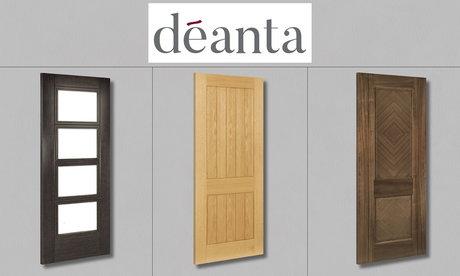 This is an image showing a selection of Deanta internal doors