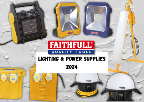 This is an image showing various site lights by Faithfull