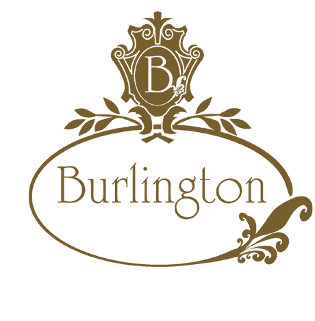 This is an image of the Burlington Hardware logo, made by Frelan Hardware available to order from T.H Wiggans Ironmongery in Kendal