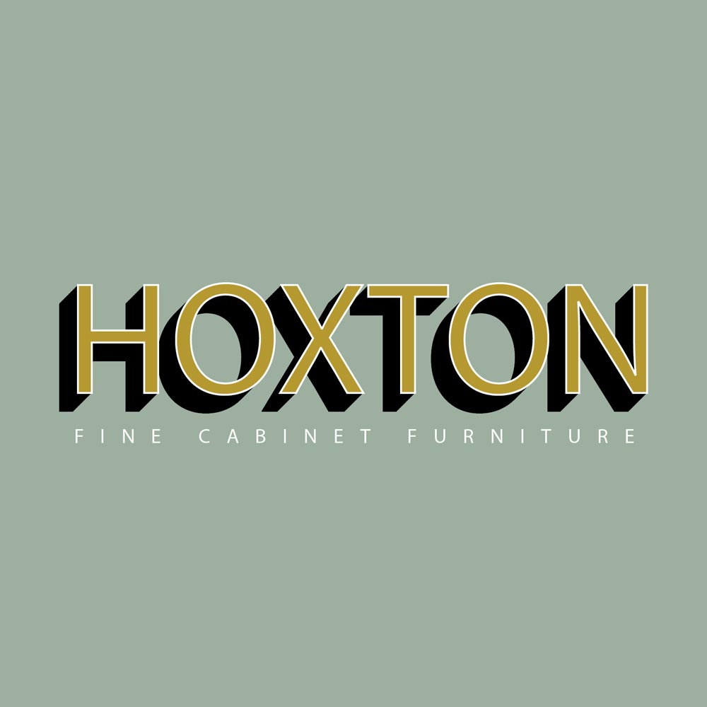 This is an image of the Hoxton Cabinet Hardware logo, made by Frelan Hardware available to order from T.H Wiggans Ironmongery in Kendal