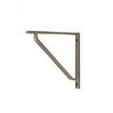 This is an image of From The Anvil - Burnished Brass Barton Shelf Bracket (150mm x 150mm) available to order from T.H. Wiggans Ironmongery in Kendal.