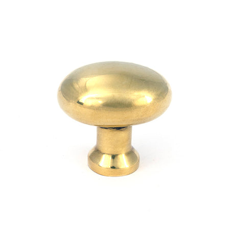 This is an image of From The Anvil - Aged Brass Moore Cabinet Knob - 32mm available to order from T.H. Wiggans Ironmongery in Kendal.