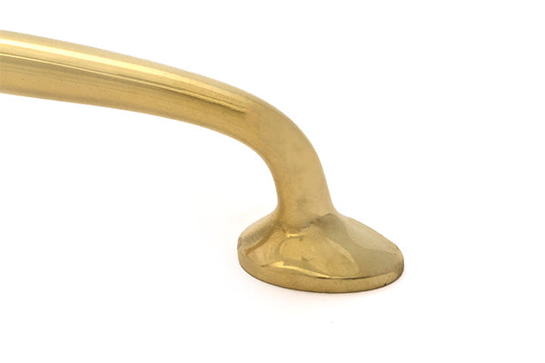 From The Anvil - Polished Brass Moore Pull Handle - Medium