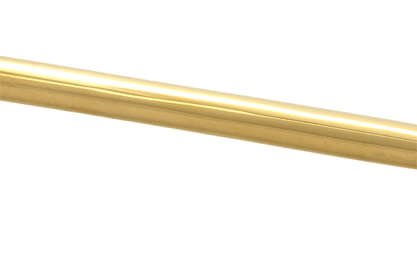 From The Anvil - Polished Brass Moore Pull Handle - Large