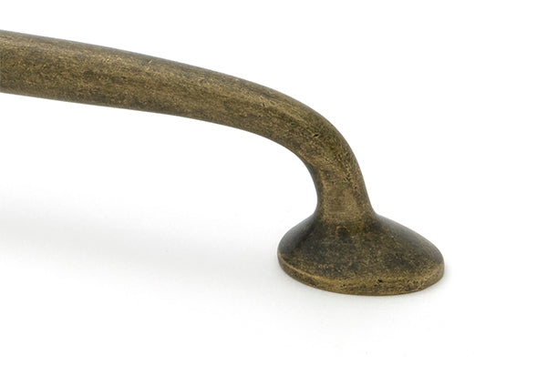 From The Anvil - Burnished Brass Moore Pull Handle - Medium