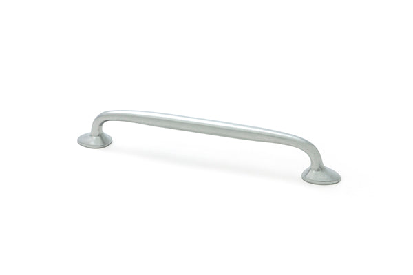 This is an image of From The Anvil - Satin Chrome Moore Pull Handle - Medium available to order from T.H. Wiggans Ironmongery in Kendal.