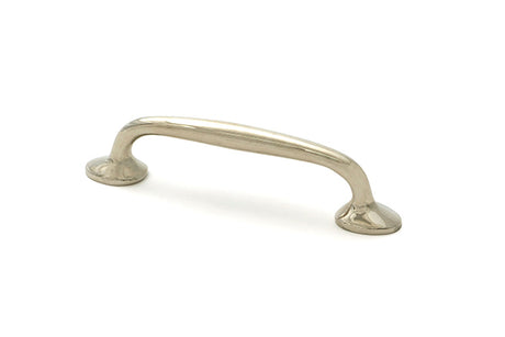 This is an image of From The Anvil - Polished Nickel Moore Pull Handle - Small available to order from T.H. Wiggans Ironmongery in Kendal.