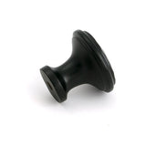 From The Anvil - Aged Bronze Hammered Cabinet Knob - Medium