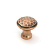 This is an image of From The Anvil - Polished Bronze Hammered Cabinet Knob - Small available to order from T.H. Wiggans Ironmongery in Kendal.