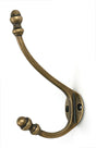 This is an image of From The Anvil - Burnished Brass Hat & Coat Hook available to order from T.H. Wiggans Ironmongery in Kendal.