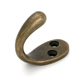 This is an image of From The Anvil - Burnished Brass Celtic Single Robe Hook available to order from T.H. Wiggans Ironmongery in Kendal.