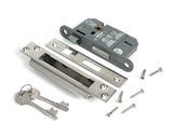 From The Anvil - Polished Chrome 2Â½" 5 Lever BS Sash Lock