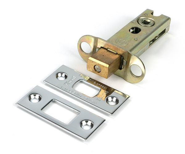 This is an image of From The Anvil - Polished Chrome 3" Heavy Duty Tubular Deadbolt available to order from T.H. Wiggans Ironmongery in Kendal.