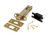 From The Anvil - Satin Brass 4" Heavy Duty Tubular Deadbolt