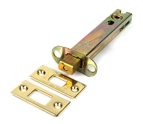 This is an image of From The Anvil - Polished Brass 5" Heavy Duty Tubular Deadbolt available to order from T.H. Wiggans Ironmongery in Kendal.