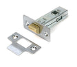 This is an image of From The Anvil - Satin Chrome 2Â½" Tubular Mortice Latch available to order from T.H. Wiggans Ironmongery in Kendal.