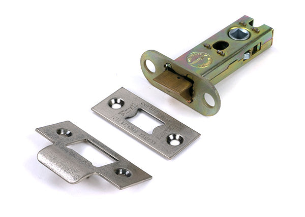 This is an image of From The Anvil - Pewter 3" Heavy Duty Latch available to order from T.H. Wiggans Ironmongery in Kendal.