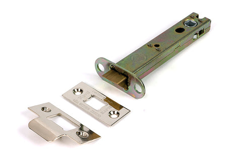 This is an image of From The Anvil - Polished Nickel 5" Heavy Duty Latch available to order from T.H. Wiggans Ironmongery in Kendal.